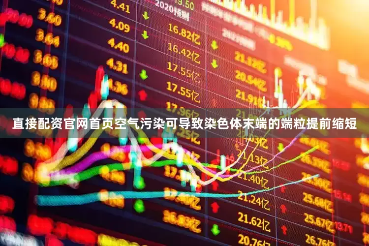 直接配资官网首页空气污染可导致染色体末端的端粒提前缩短